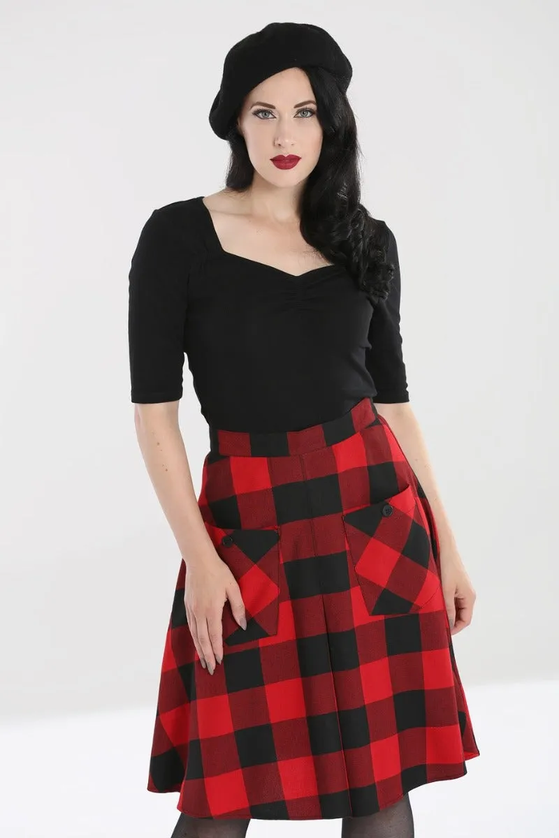 Teen Spirit Mid Skirt sold by Hell Bunny product image thumbnail 2