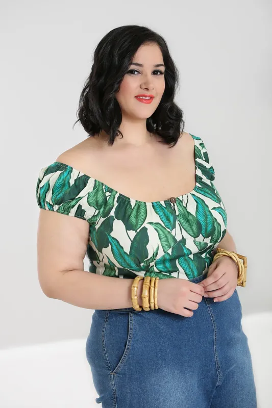 Rainforest Top sold by Hell Bunny