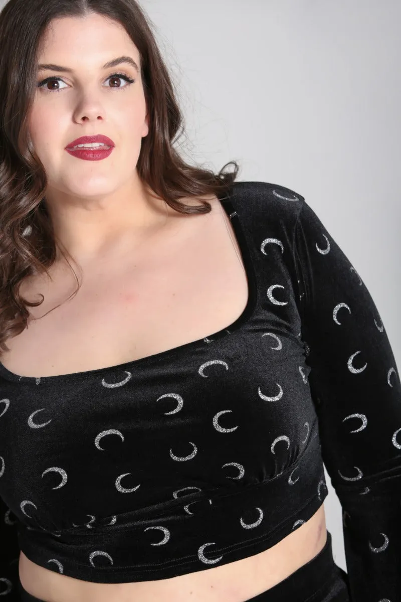 Misty Moon Top sold by Hell Bunny product image thumbnail 4