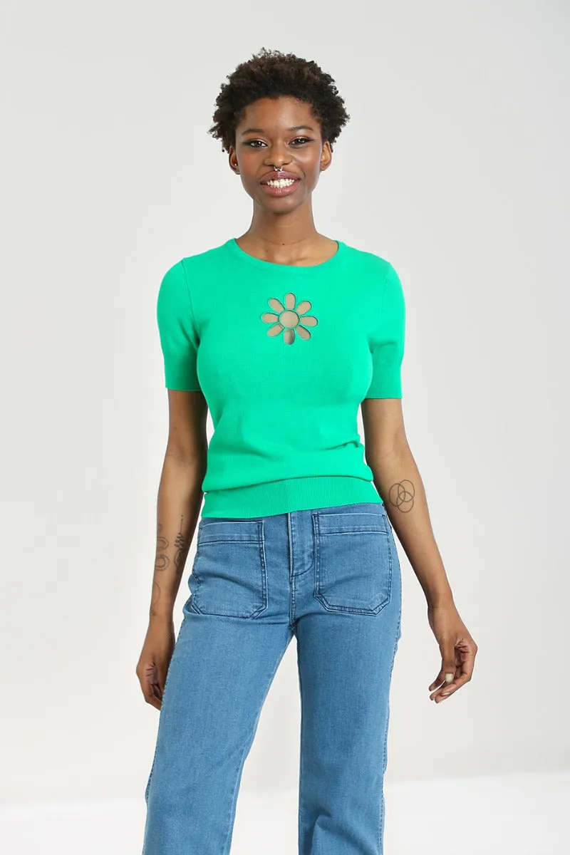 Flower Power Top sold by Hell Bunny product image thumbnail 3