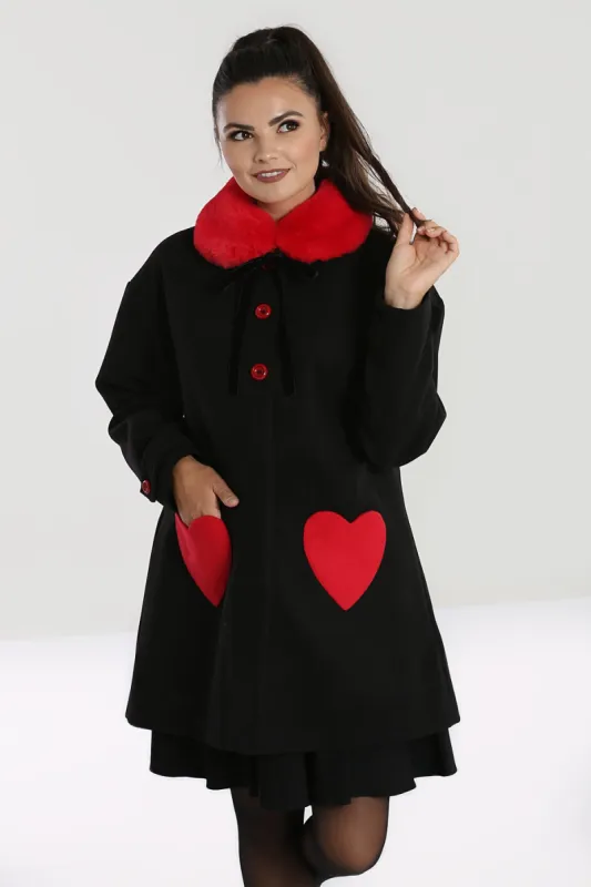 Corazon Coat sold by Hell Bunny