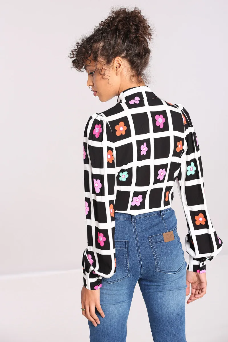 Oopsie Daisy Blouse sold by Hell Bunny product image thumbnail 2