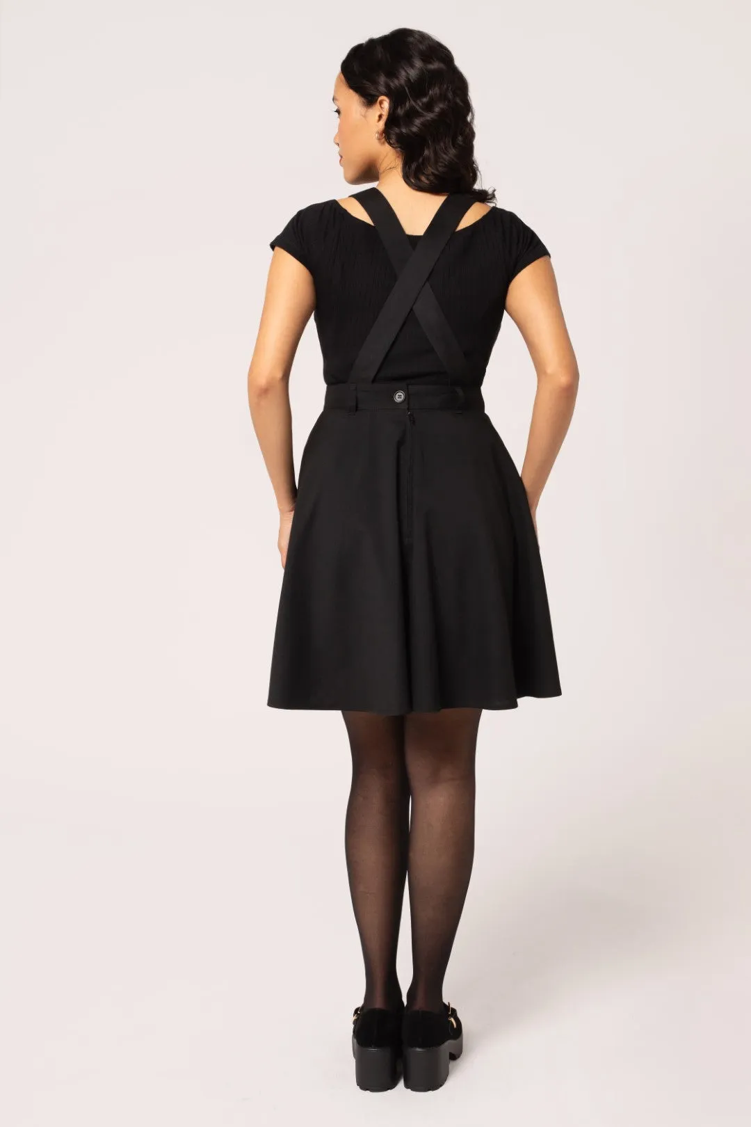 Basil Pinafore Dress sold by Hell Bunny product image thumbnail 5