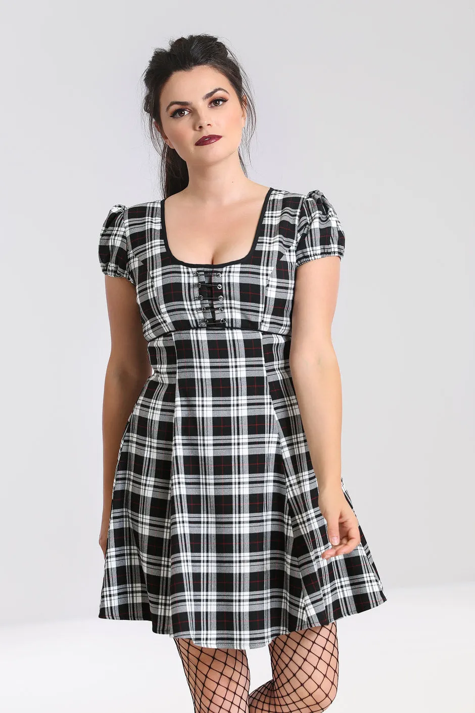 Vernon Mini Dress sold by Hell Bunny