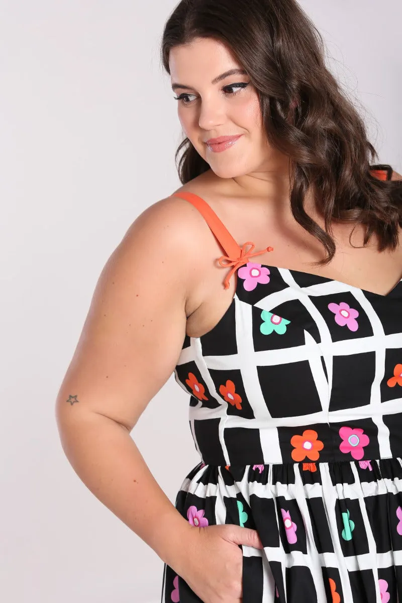 Oopsie Daisy Knee Dress sold by Hell Bunny product image thumbnail 3