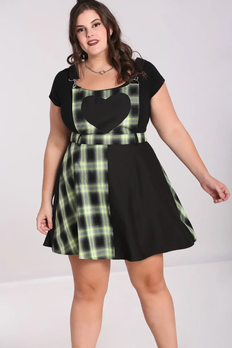 Tammy Pinafore Dress sold by Hell Bunny