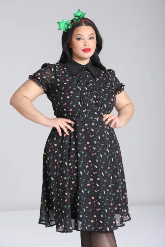 Natalie Midi Dress sold by Hell Bunny