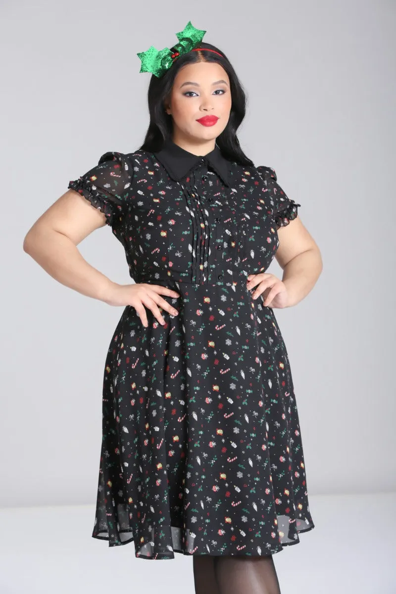 Natalie Midi Dress sold by Hell Bunny
