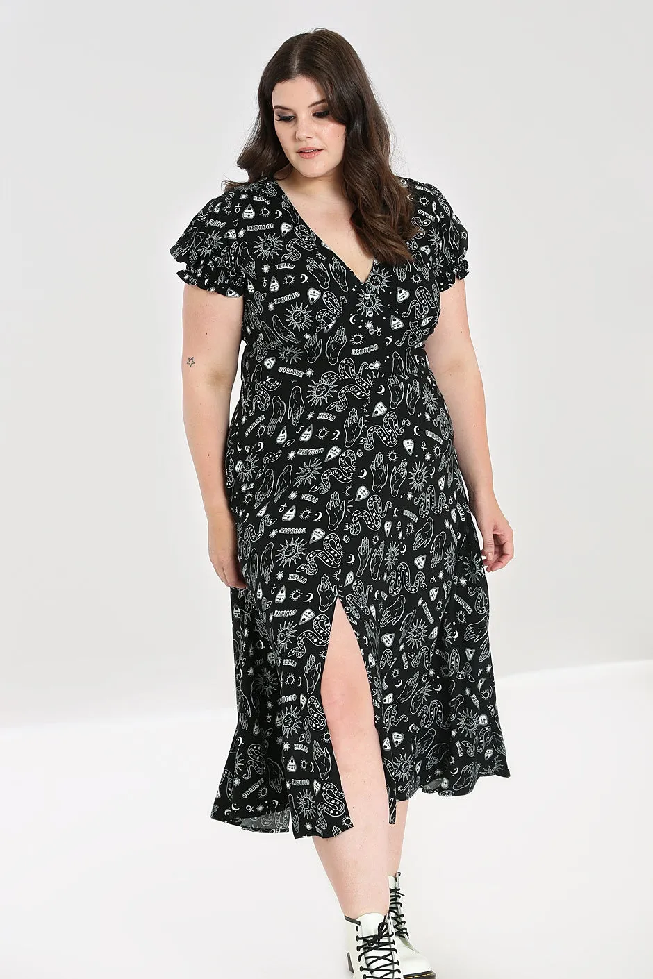 Hello Goodbye Dress sold by Hell Bunny product image thumbnail 2