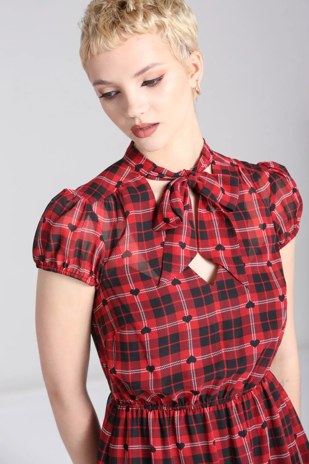 Date Night Knee Dress sold by Hell Bunny product image thumbnail 2