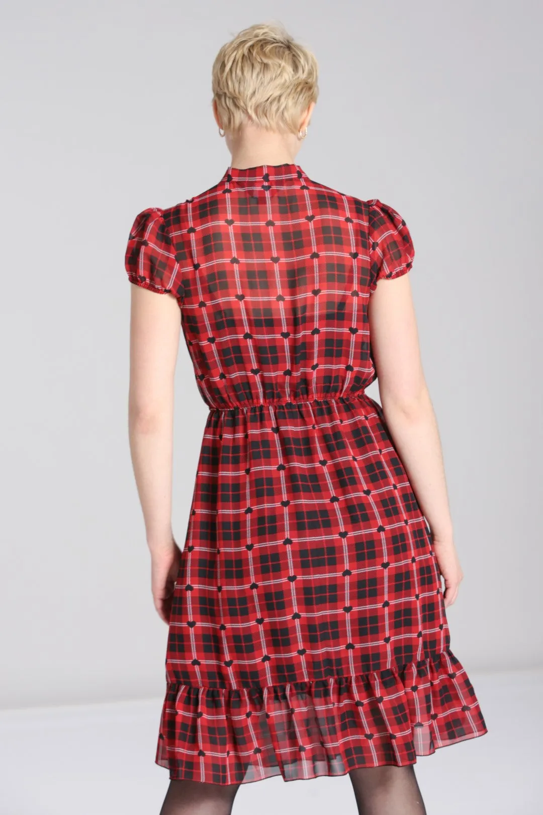Date Night Knee Dress sold by Hell Bunny product image thumbnail 3