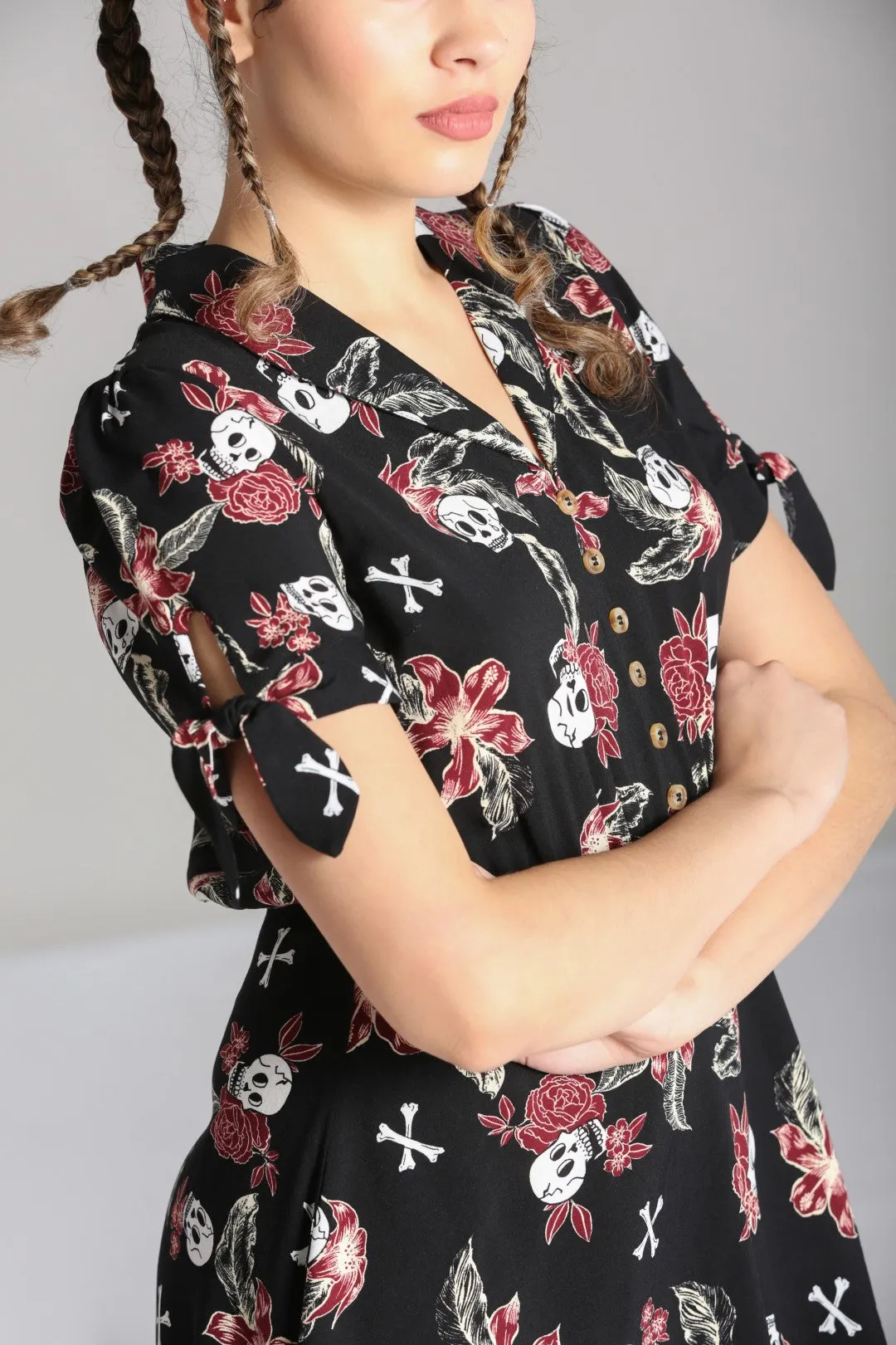 Alani Mini Dress sold by Hell Bunny product image thumbnail 4