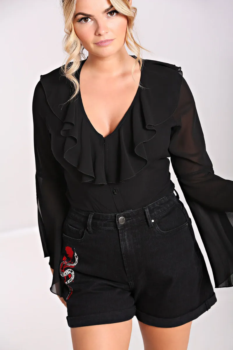 Jamie Blouse sold by Hell Bunny product image thumbnail 3