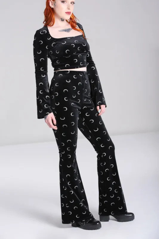 Misty Moon Trousers sold by Hell Bunny