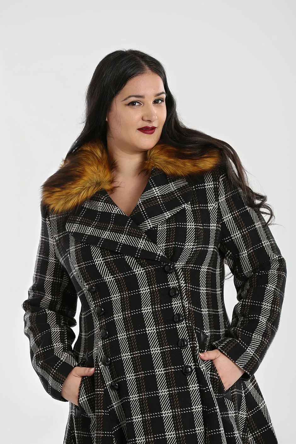 Brooklyn Coat sold by Hell Bunny product image thumbnail 3