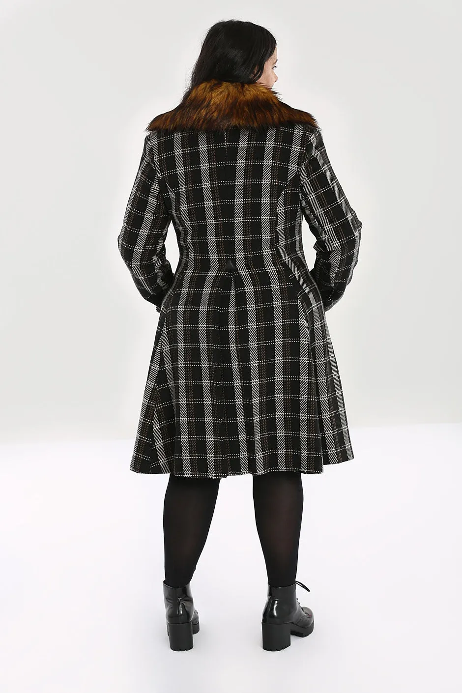 Brooklyn Coat sold by Hell Bunny product image thumbnail 4