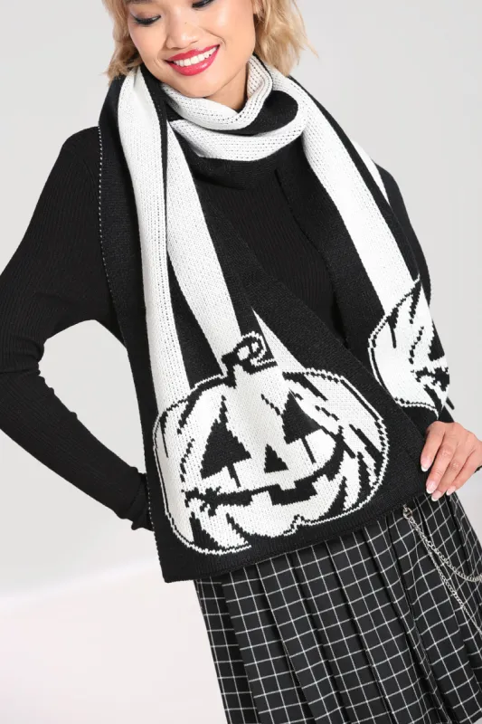 Skelli Scarf sold by Hell Bunny