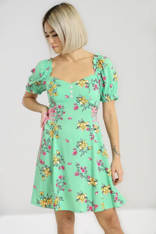 Adelina Mini Dress sold by Hell Bunny