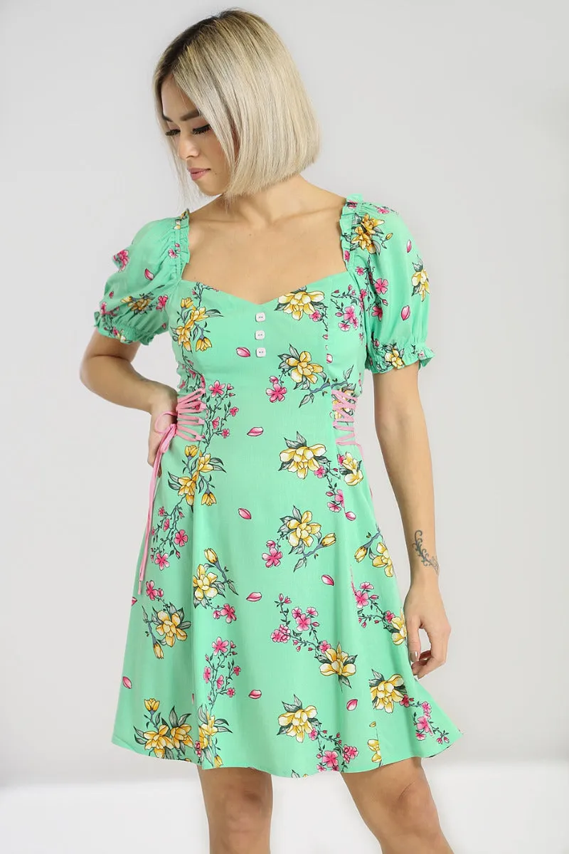 Adelina Mini Dress sold by Hell Bunny