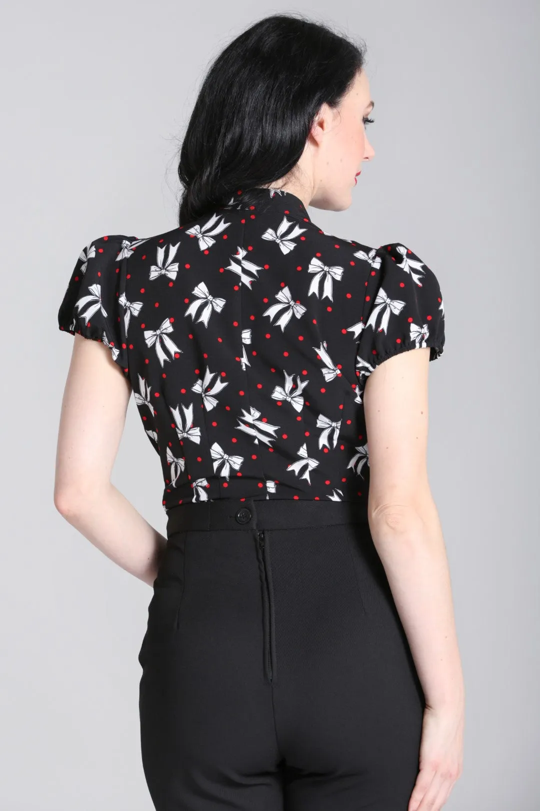 Bobbie Blouse sold by Hell Bunny product image thumbnail 4