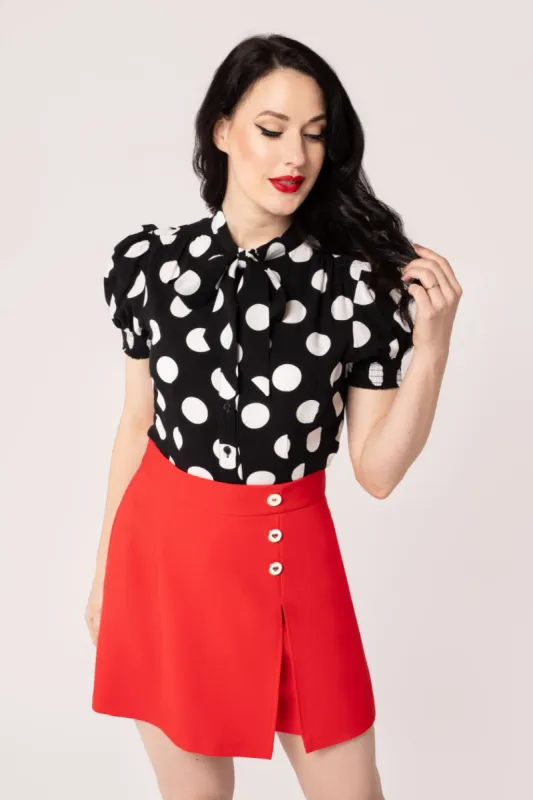 Dolores Blouse sold by Hell Bunny
