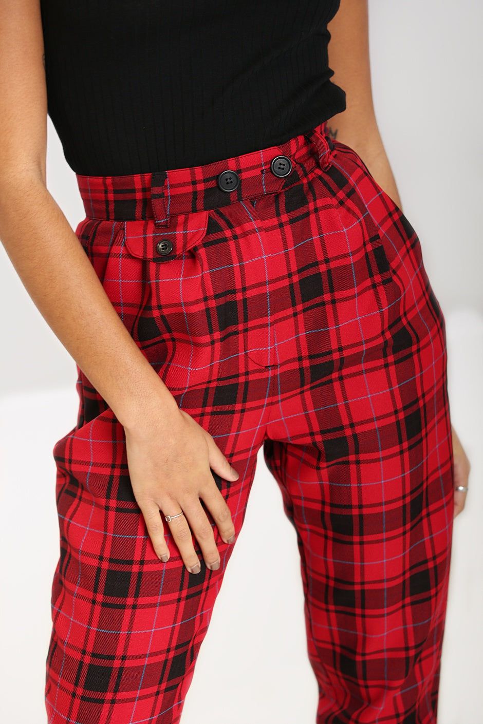 Brittany Trousers sold by Hell Bunny product image thumbnail 4