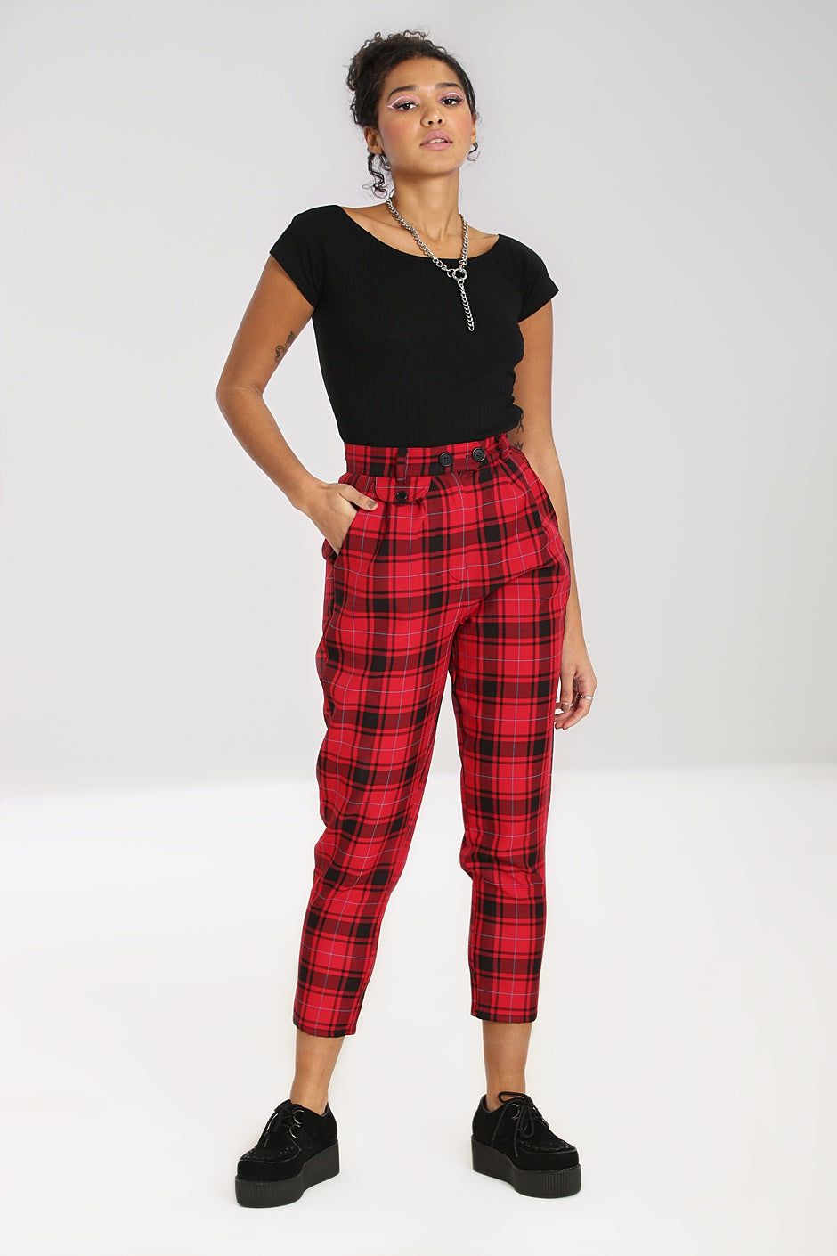 Brittany Trousers sold by Hell Bunny product image thumbnail 3
