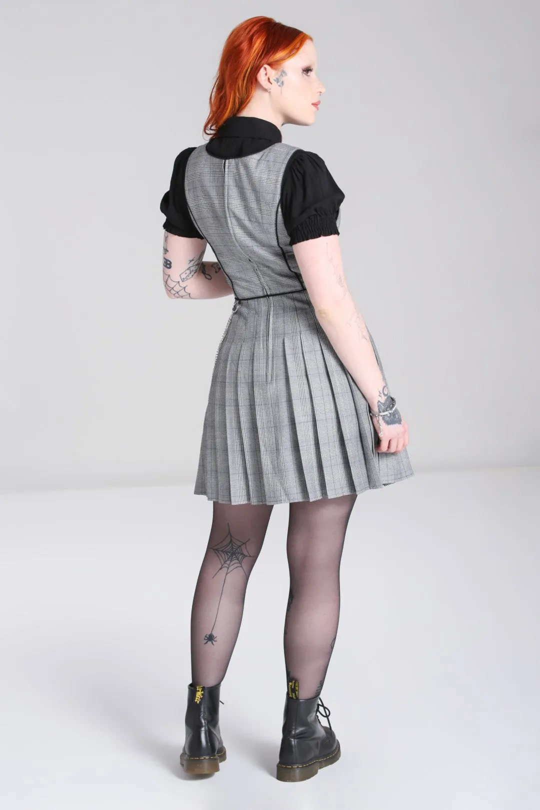Mina Pinafore Dress sold by Hell Bunny product image thumbnail 2