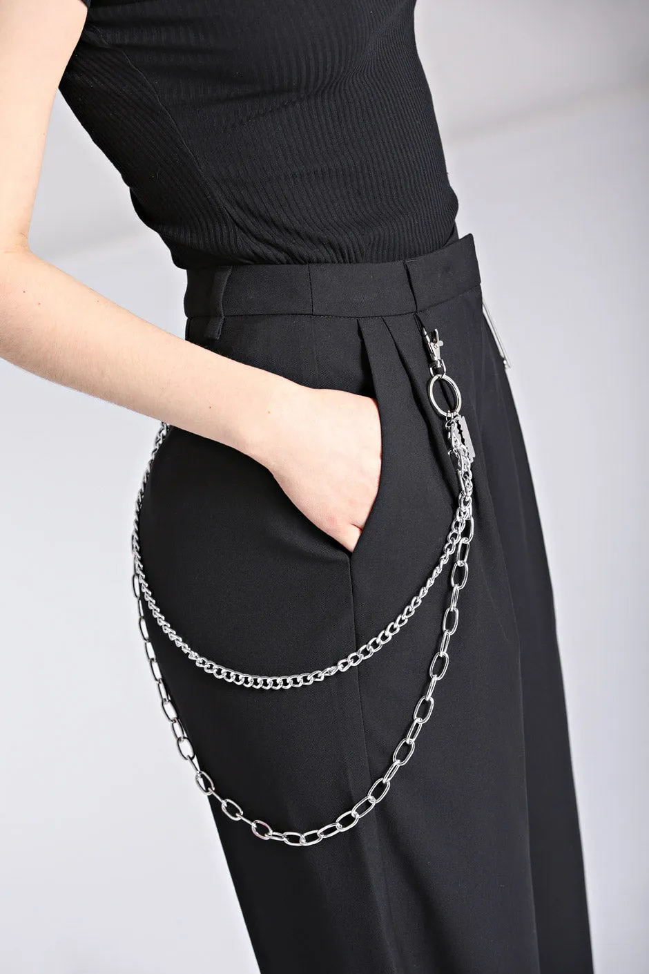 Rebellion Trousers sold by Hell Bunny product image thumbnail 4