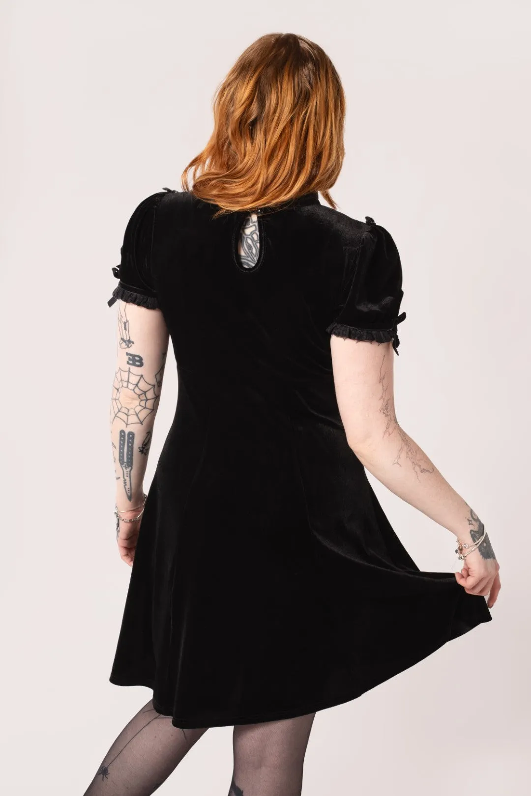 Mourning Dress sold by Hell Bunny product image thumbnail 4