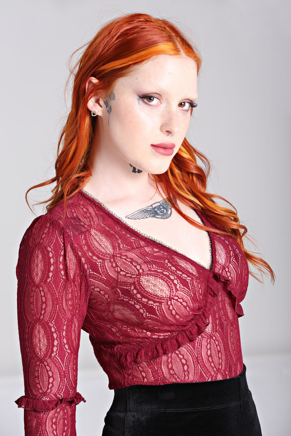 Rhea Top sold by Hell Bunny product image thumbnail 2