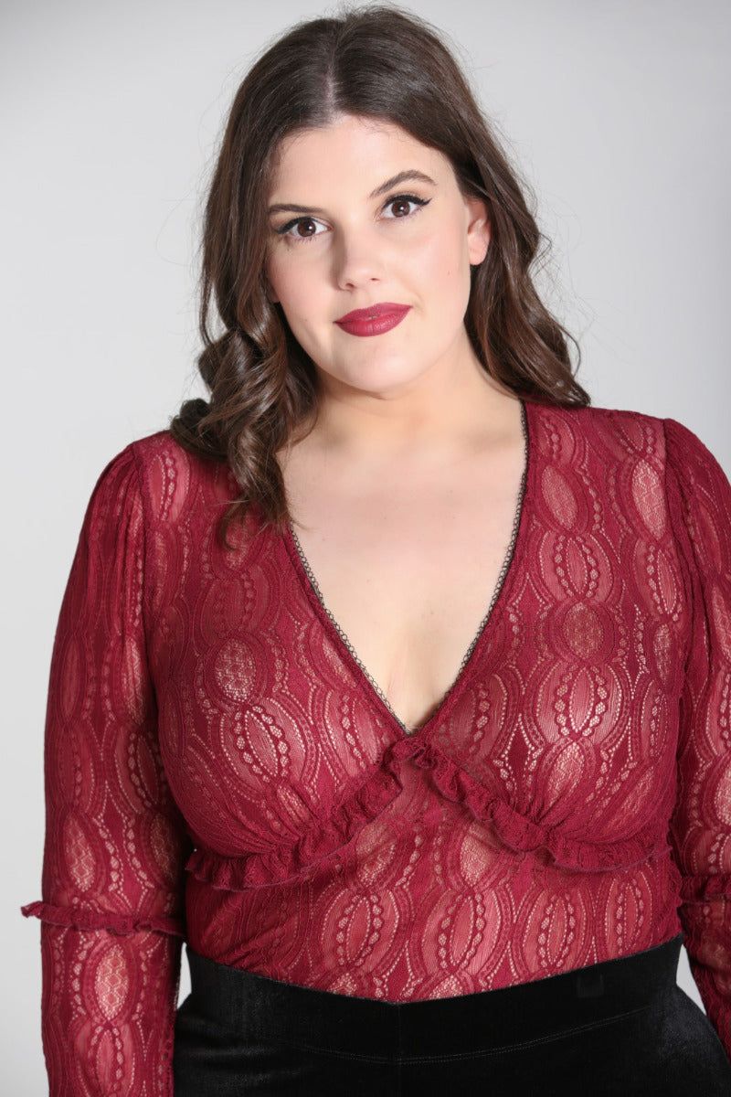 Rhea Top sold by Hell Bunny product image thumbnail 4