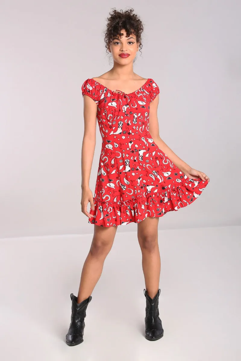 Emmylou Mini Dress sold by Hell Bunny product image thumbnail 3
