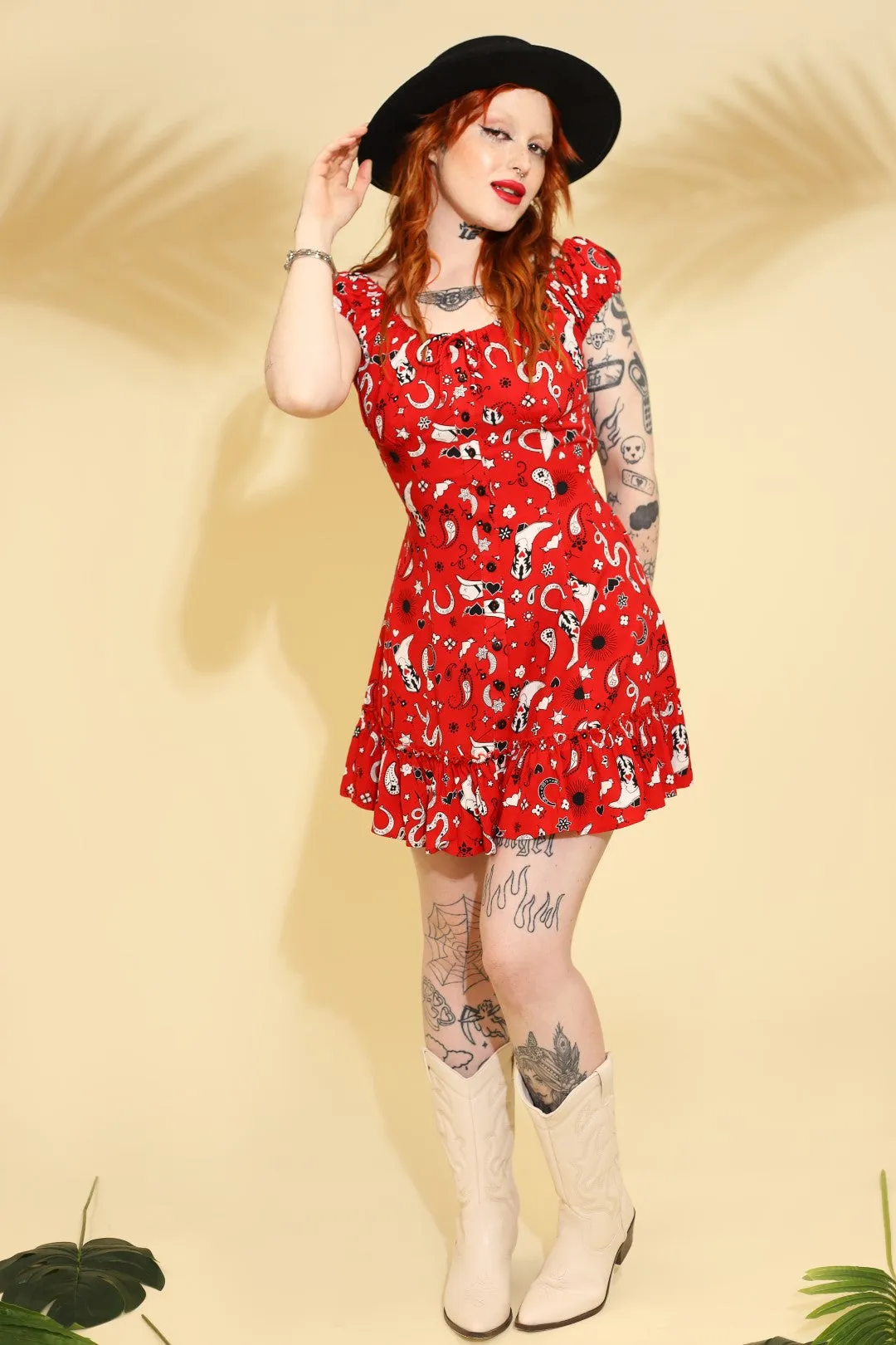 Emmylou Mini Dress sold by Hell Bunny product image thumbnail 2