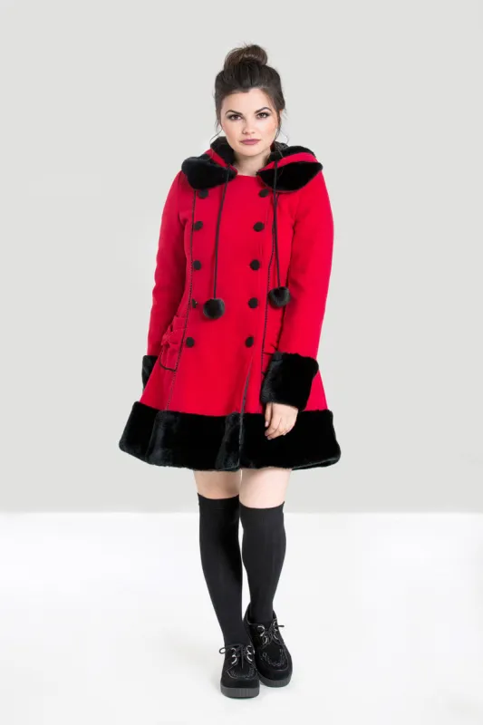 Sarah Jane Coat sold by Hell Bunny