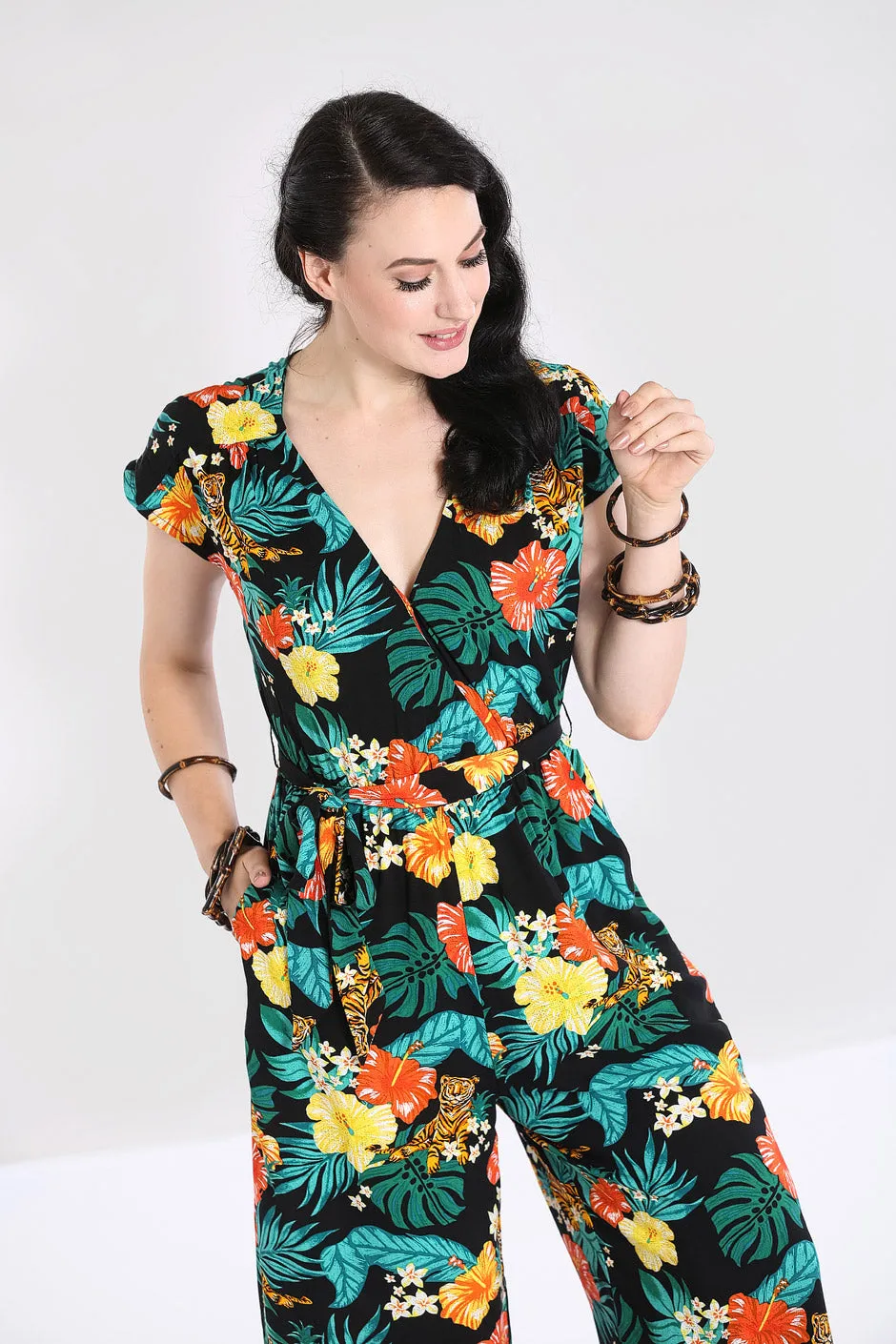 Bali Jumpsuit sold by Hell Bunny product image thumbnail 4