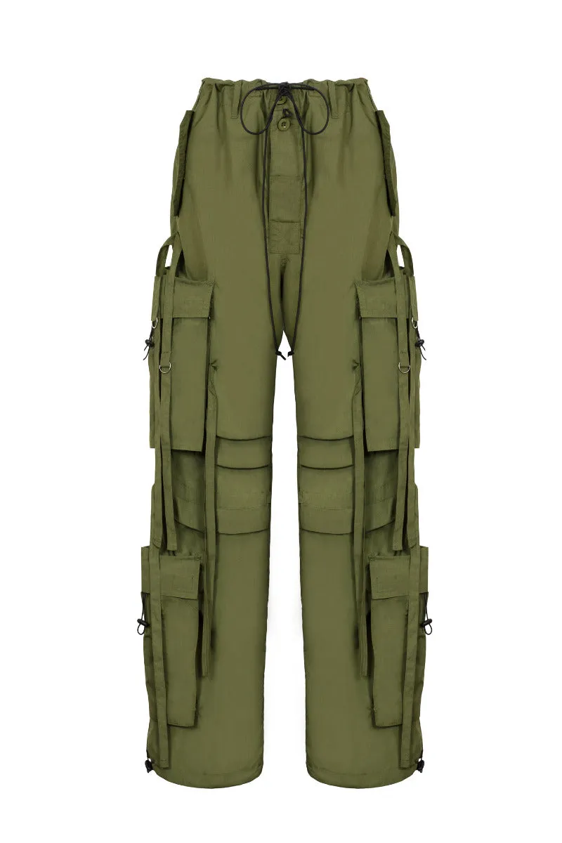 Octopus Trousers Green sold by Hell Bunny product image thumbnail 4