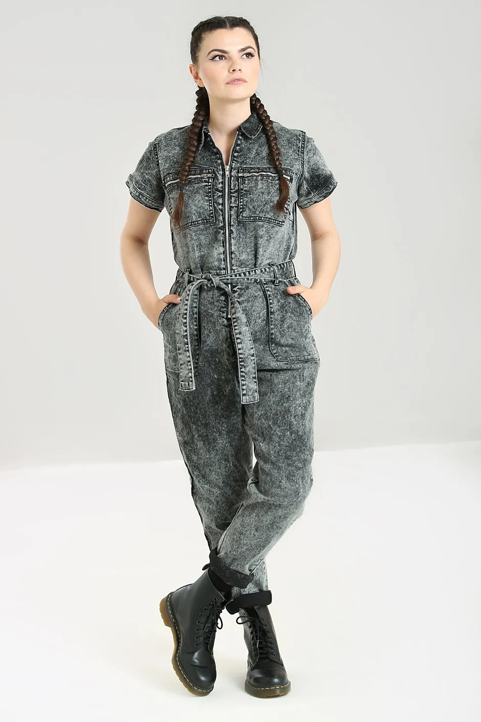Finn Boilersuit sold by Hell Bunny product image thumbnail 5