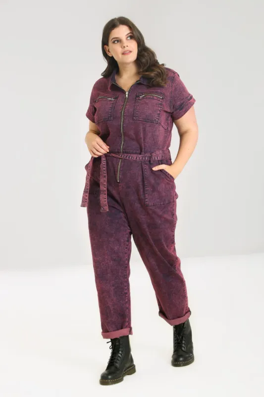 Finn Boilersuit sold by Hell Bunny