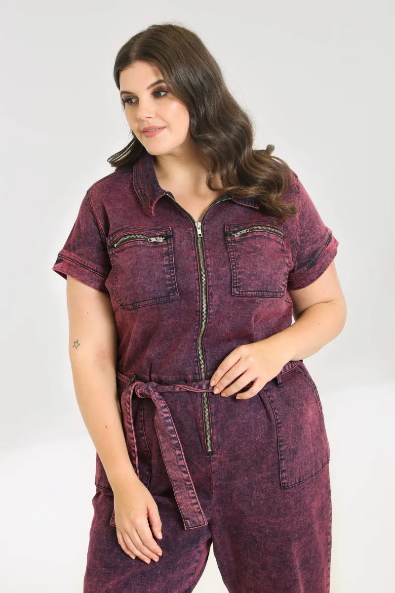 Finn Boilersuit sold by Hell Bunny product image thumbnail 3