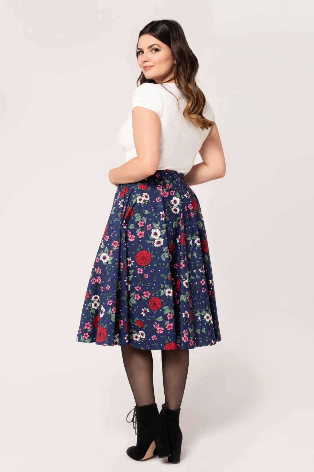 Camellia Skirt sold by Hell Bunny product image thumbnail 3
