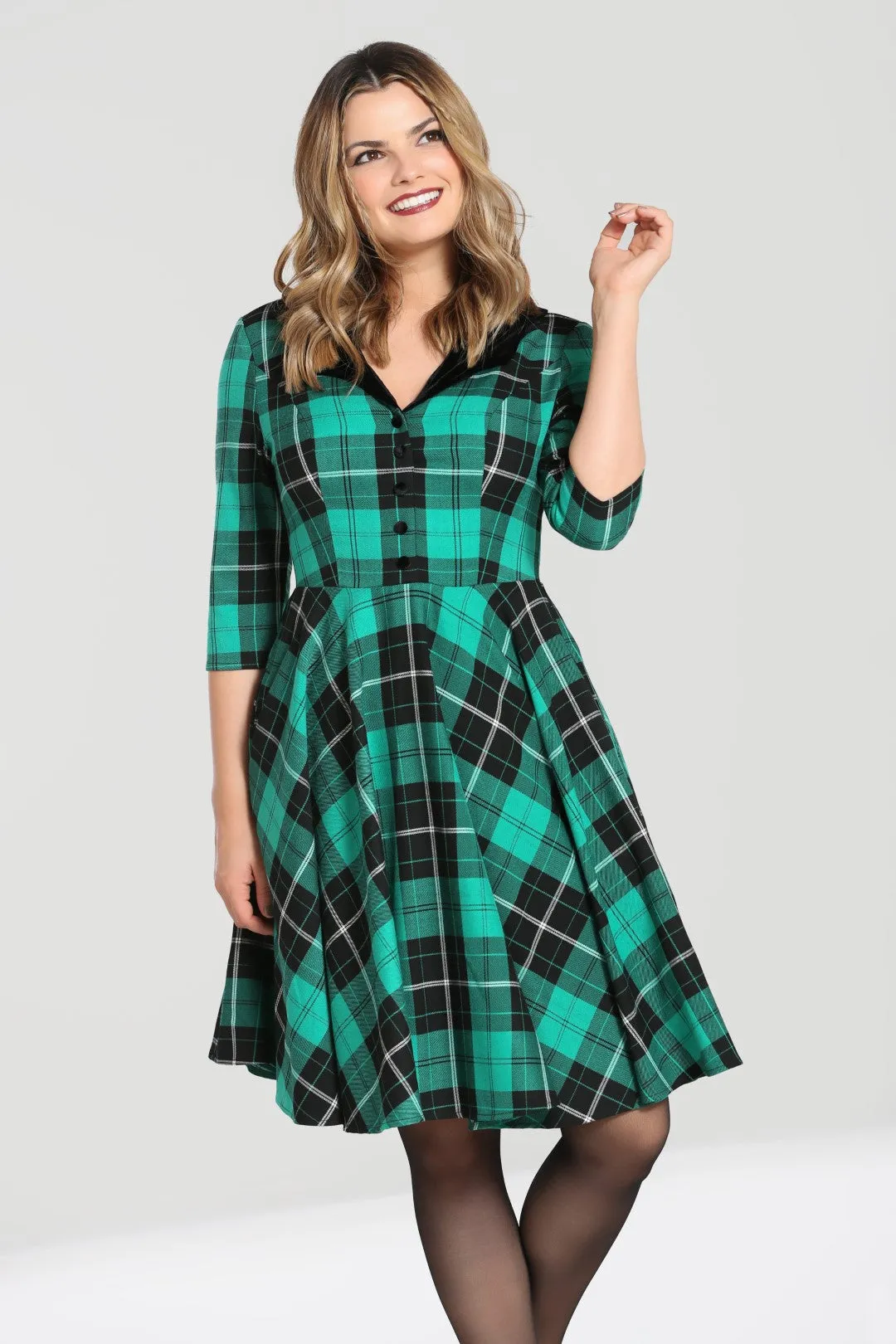 Beryl Mid Dress sold by Hell Bunny product image thumbnail 2