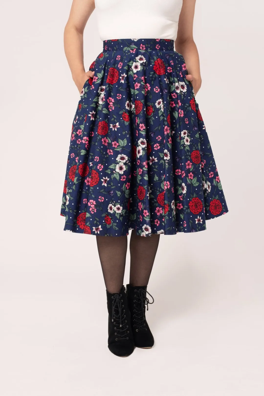 Camellia Skirt sold by Hell Bunny product image thumbnail 2