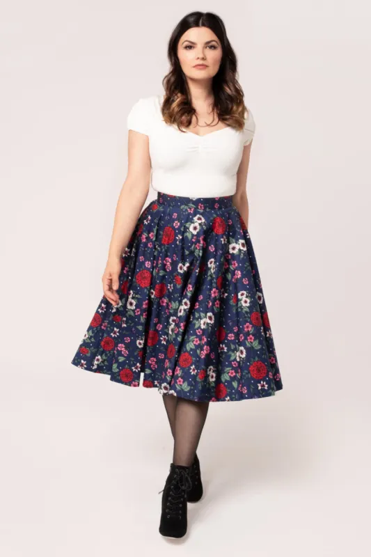 Camellia Skirt made by Hell Bunny