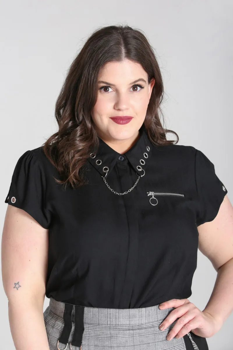 Destroya Shirt sold by Hell Bunny product image thumbnail 4