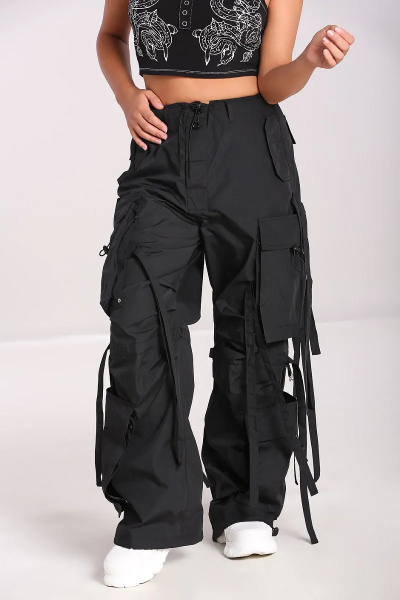 Octopus Trousers Black sold by Hell Bunny product image thumbnail 2