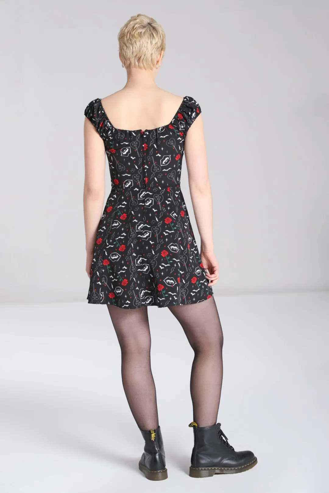 Lilith Mini Dress sold by Hell Bunny product image thumbnail 3