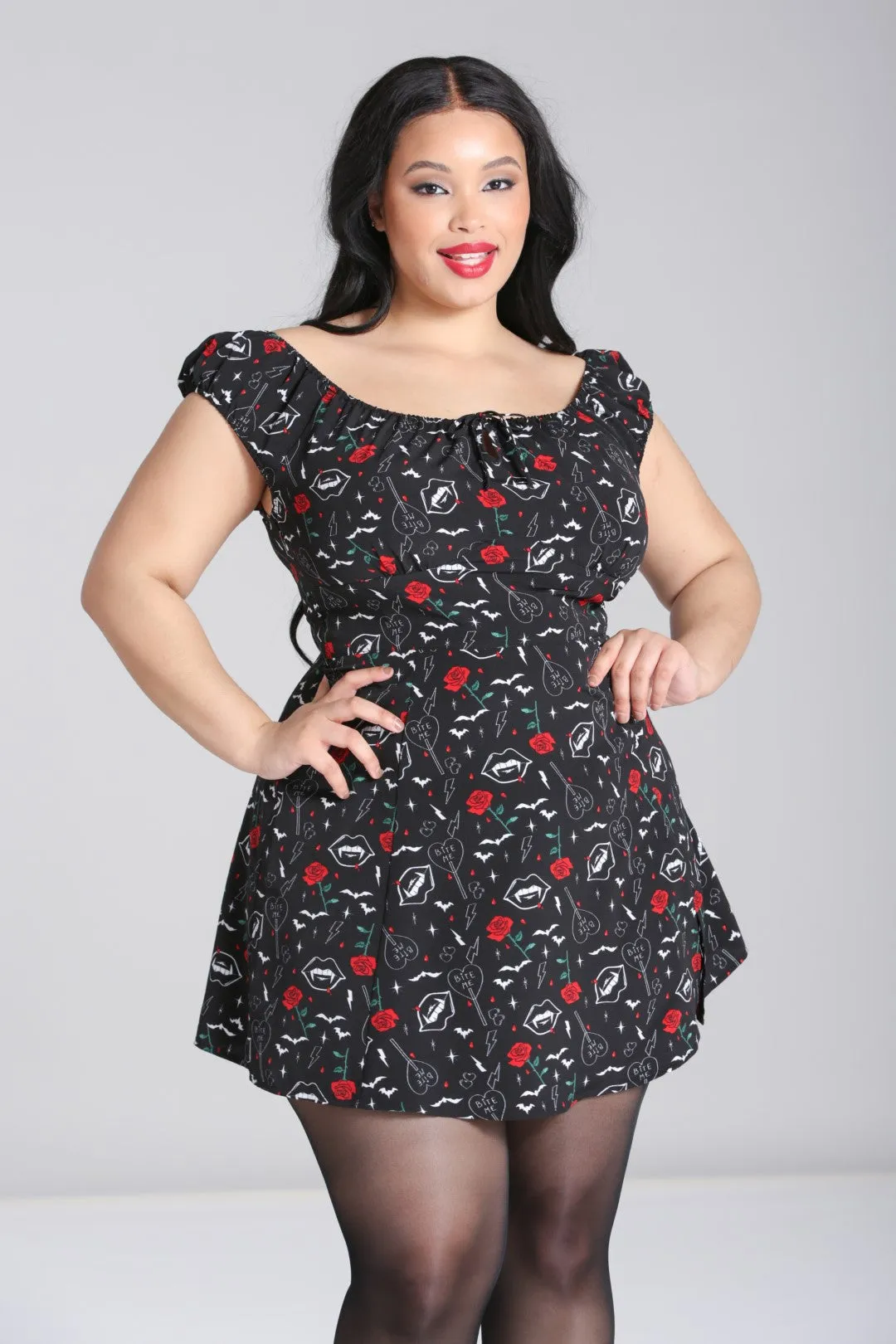 Lilith Mini Dress sold by Hell Bunny product image thumbnail 5
