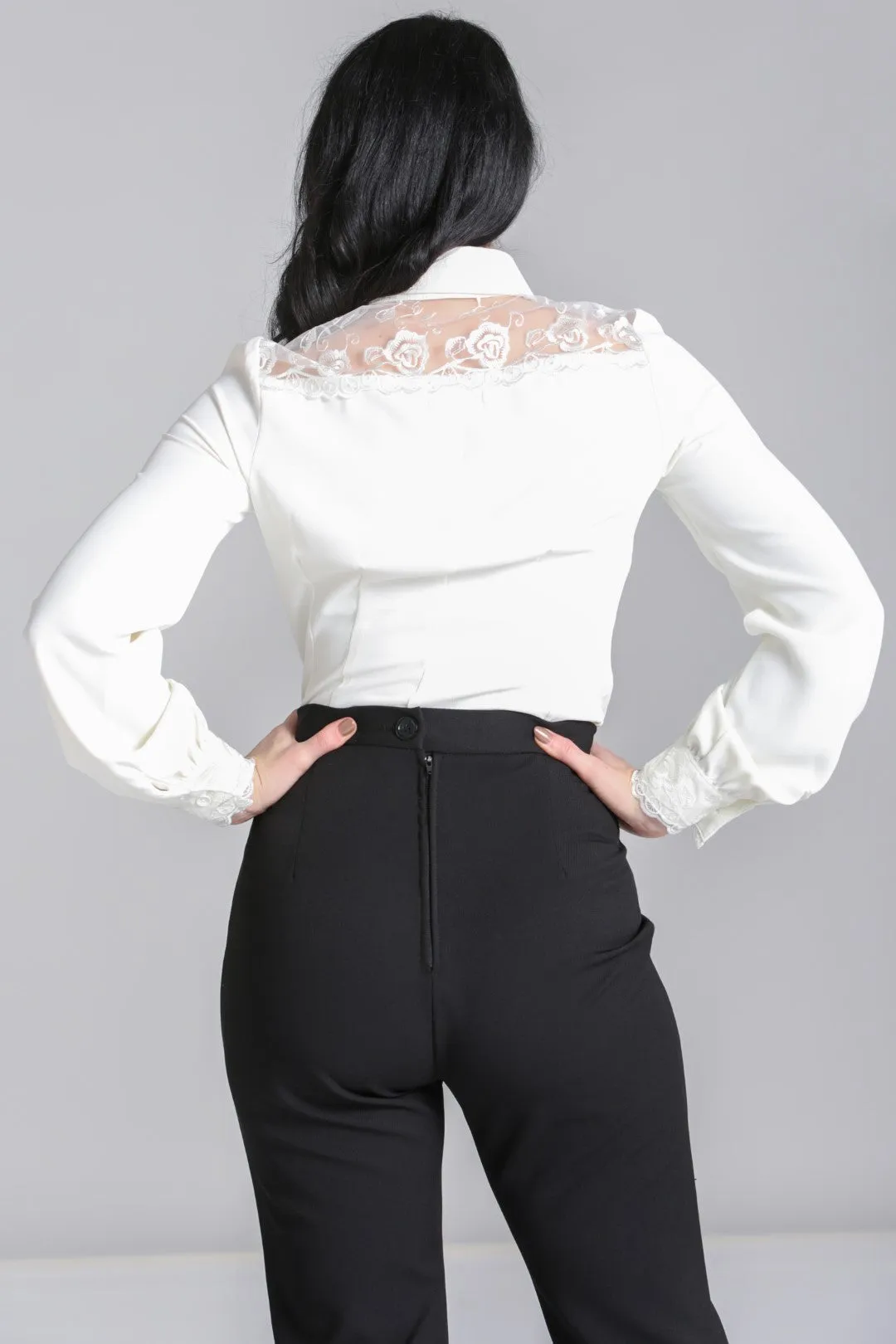 Lucille Blouse sold by Hell Bunny product image thumbnail 4