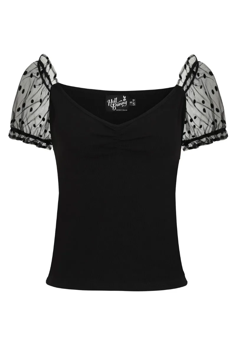 Amandine Top sold by Hell Bunny product image thumbnail 5